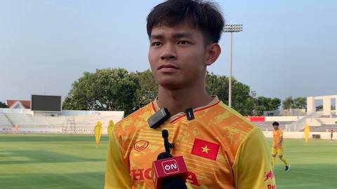 Bùi Vĩ Hào đặt mục tiêu mỗi trận ghi 1 bàn cho U22 Việt Nam ở SEA Games 2023